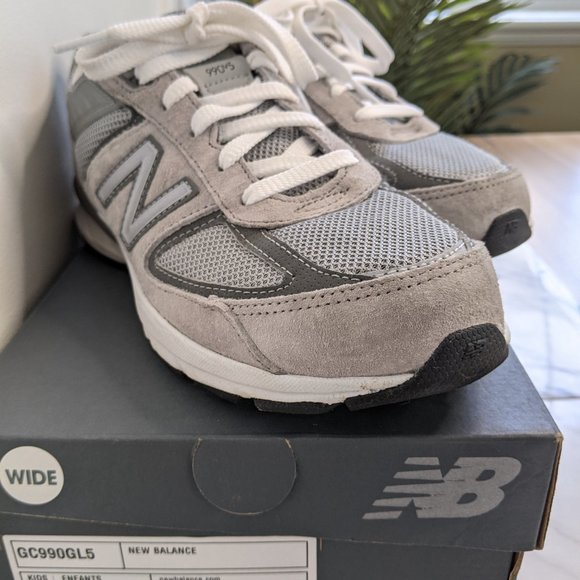 New Balance 990v5 990GL5 Grey Sneaker Shoes 6 - Picture 10 of 10